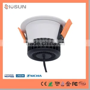 5W 1210Lumens SAMSUNG SMD 140mm Cut Out LED Aluminum Recessed Downlight thumbnail-3