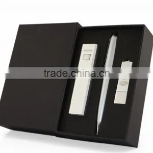 3 in 1 Metal Power Bank and Charge Cable and Usb Disk Custom Made Gifts Set for Mobile Phone & Computer Accessories thumbnail-2