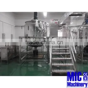 MIC- 500L Cheap Ice Cream Vacuum Mix Tank/homogenizer Syrup Vacuum Mixer With 500L Oil and Water Tank With ce thumbnail-2