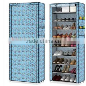 High Storage Sapce Saving Plastic Shoe Cabinet thumbnail-3