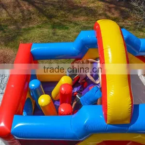 33ft Monster Adult Inflatable Obstacle Course for Sale Supplier's Choice thumbnail-4
