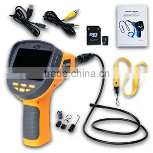 DVR 3.5" LCD Endoscope Borescope Video Recordable 1M IP67 Free 8GB Zoom 8.5mm Inspection Camera thumbnail-6