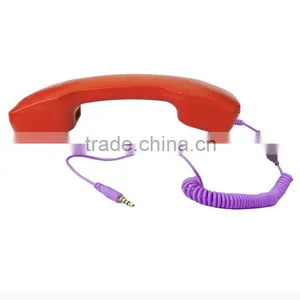 Wired Corded Retro Mobile Phonestand, Special for Iphone,Samsung,Nokia,Blackberry Phone thumbnail-1