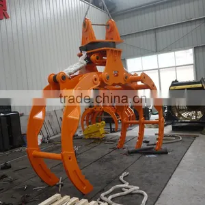 Good Quality Excavator Hydraulic Log Grab thumbnail-3