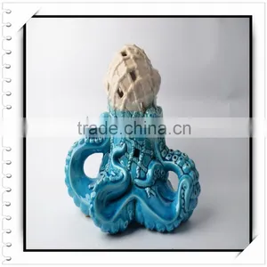 Ceramic Candle Holder of Octopus thumbnail-1