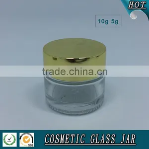 10ml Frosted Glass Cosmetics Jar for Face Cream Quality Choice thumbnail-3