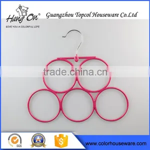 High Quality for Scarf Towel Round Rhinestone Circle Metal Hanger thumbnail-1