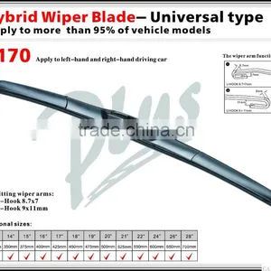 Mitsuba Wiper Blade , Wiper Blade Refill Roll , Hybrid Wiper BladeT170 thumbnail-1