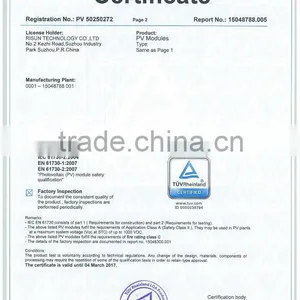 A.A Quality 250W Mono Solar Panel With TUV,CE,CEC Certification thumbnail-4