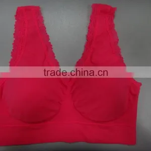 Lady Sexy Lace Sports Vest thumbnail-2
