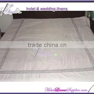 Wholesale Sateen Duvet Covers With Embroidered Border for Hotels, Motels, Clubs thumbnail-1