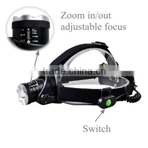 Factory Price LED Light 1200 Lumen Outdoor Rechargeable Head Torch Quality Choice thumbnail-4