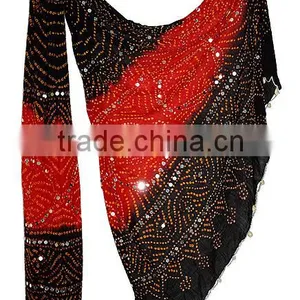 Indian Cotton Bandhej Stole/Dupattas Buy Online thumbnail-4