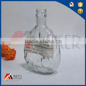 Wholesale 250ml Classic Flower Shape Rome Wine Glass Bottle thumbnail-4
