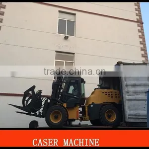 Off Road Forklift All Terrain 4WD Forklift Manitou Forklift Container Operation off Road Forklift CPCY28, CPCY35 With CE thumbnail-1