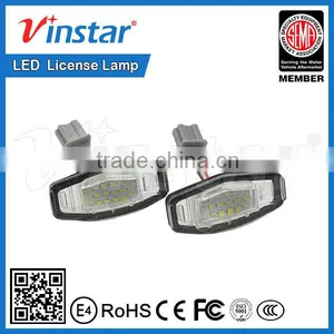 Wholesale Error Free Xenon White OEM for Hon.da LED License Number Plate Light thumbnail-1
