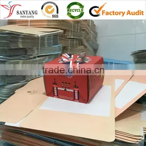 Flat Pack Folding Paperboard Box For Gift thumbnail-1