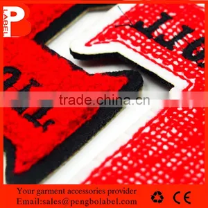 Laser Cut High Definition Polyester Woven Labels for Coat Made in China thumbnail-5