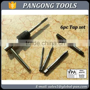 6 Piece Screw Thread Maker Threading Tap Set Small Hand Tap Set thumbnail-1
