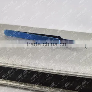 Professional 45 Degree Angle Curved Tip Volume Tweezer thumbnail-1