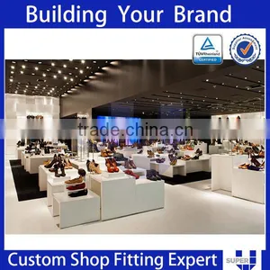 2016 New Design Wooden Step Display Shoes Furnitures for Stores thumbnail-3