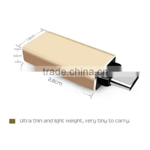 3.1 USB-C(Type-C) to 3.0 USB-A(Type-A) High-Speed Adapter Converter Connector for Apple New Retina MacBook, Nokia N1 thumbnail-2