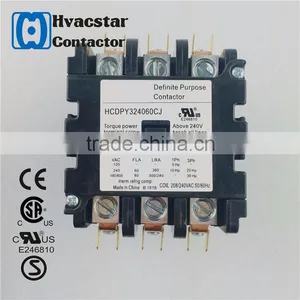 UL Siemens Electrical Contactor Air Compressor Protect Definite Purpose ac Contactor 3Pole 50Amp 24Vac thumbnail-4