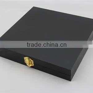 High-end Wooden Jewelry Box Handmade Cheap Wood Box Supplier thumbnail-1