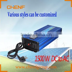 CHENF 1500W Frequency DC to AC 12v/24v/48v Single Phase Inverter City Electricity Complementary thumbnail-1