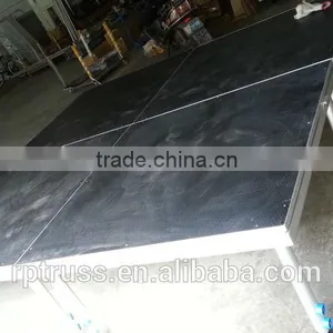 Hot Selling RP Aluminum Plywood Portable Stage With Adjustable Legs thumbnail-1