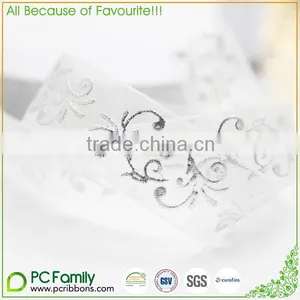 Embroidered Organza Fabric Type Polyester thumbnail-1