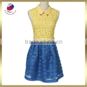 Blue Dresses Women Sleeveless Elegant Long Dress thumbnail-1