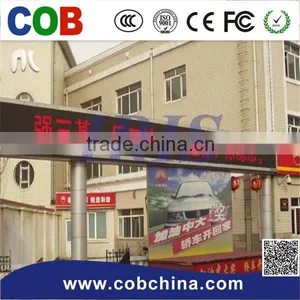 Single Color Full Color Waterproof P10 Wide Viewing Angle Traffic Led Display for Road and Bank thumbnail-1