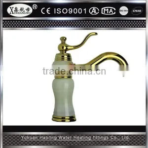 Bathroom Basin Kitchen Sink Mixer Tap Swivel Faucet Antique Brass Fashion Style Deck Mounted thumbnail-3