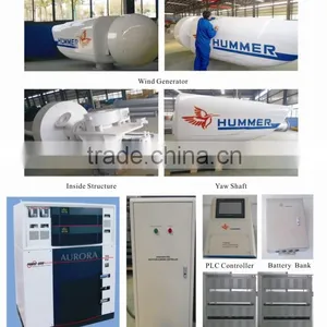 On-grid 50kW/60kW/100kW Wind Turbine Wind Generator Wind Mill for Sale thumbnail-1