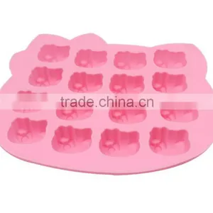 Cat Shape Silicone Chocolate Mould thumbnail-1