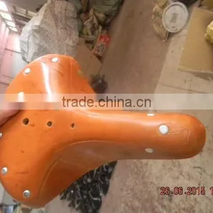High Quality Real Cow Bike Saddle for EURO Market Quality thumbnail-2