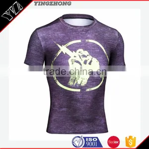 2016 Custom Print 80% Polyester 20%cotton Sublimation Printing 3d Men t Shirt Wholesale thumbnail-1