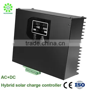 AC DC MPPT Hybrid Solar Charge Controller 10A 12V for on Grid Solar Lighting System thumbnail-1
