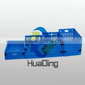 Foldable Feature Plastic Material Mesh Container thumbnail-1