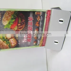 High Capacity Portable Charger Power Bank With LED Advertisement Display thumbnail-4