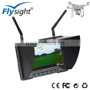 C465 7 Inch High Resolution 1024x600 HD Monitor Built in Battery and Dual Receiver for Dji Phantom thumbnail-2