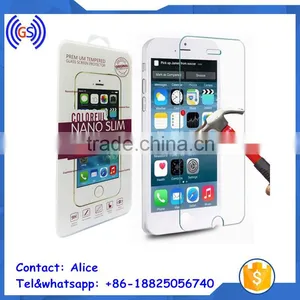 2016 Newest Tempered Glass Screen Protector For Iphone 6s, 9H 2.5D Films for Iphone 6s thumbnail-1