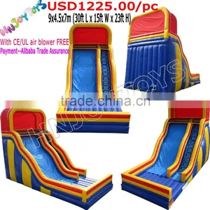 Giant Slide for Sale, Dry Slide Rental, 23' Inflatable Slide thumbnail-2