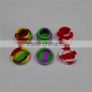 Non-Stick Stackable Silicone Concentrate Container Dabs Wax Bho,Rasta Silicone Jars Container, Silicone Container Jars Dab thumbnail-3