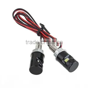 HXE 2 x White LED Motorcycle & Car LED License Plate Screw Light Bolt thumbnail-2