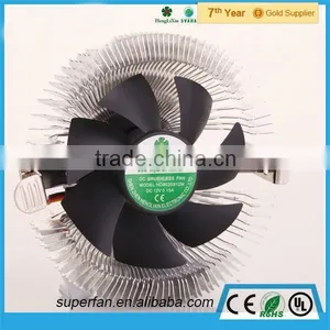 12 Volt Computer Fan 80*80*25mm Computer Cooling Fan With Sleeve Bearing thumbnail-1