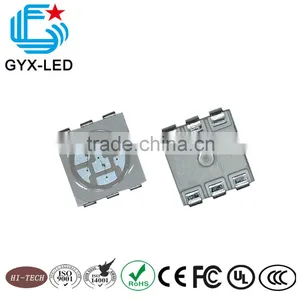 5050 PLCC SMD Green Color 1500-4500mcd Brightness thumbnail-1