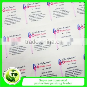 Iron on Garment Heat Transfer Paper Heat Transfer Sticker Care Labels thumbnail-3