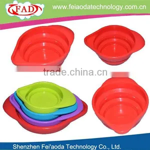 Eco Safe Hot Sell Silicone Collapsible Container With FDA Standard thumbnail-1